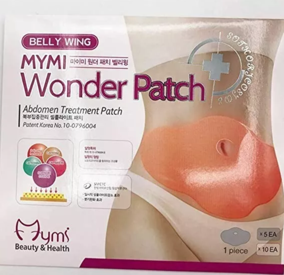 Parche Reductor de Abdomen Paquete x 5 unidades