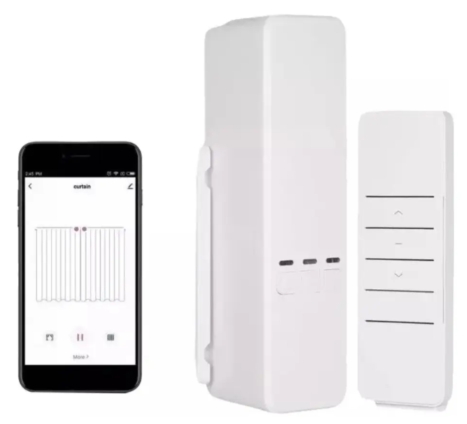 Motor Inteligente Wifi Cortinas Persianas Blackout Tuya App