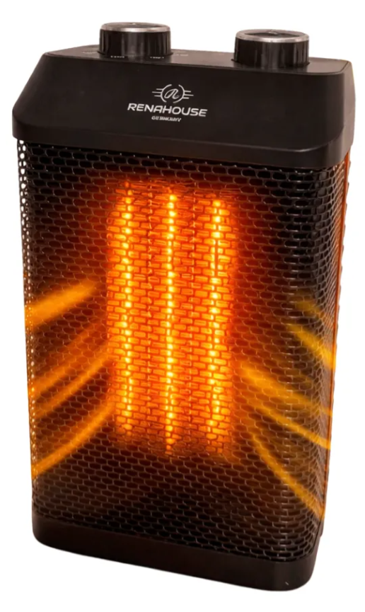 Calefactor Cerámico 2000w Oscilante Portátil Bajo Consumo