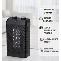 Calefactor Cerámico 2000w Oscilante Portátil Bajo Consumo