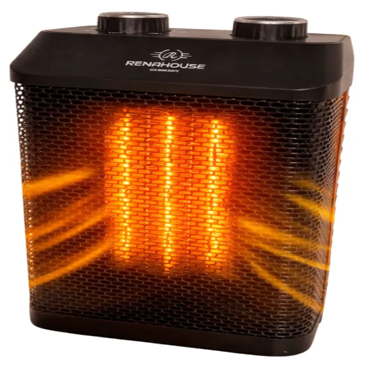 Calefactor Cerámico 2000w Oscilante Portátil Bajo Consumo