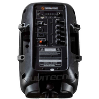 Parlante Recargable Cabina Sonivox De Sonido 8 Bluetooth