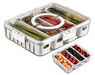 Caja Almacenar Alimentos Compartimientos Extraíbles Nevera