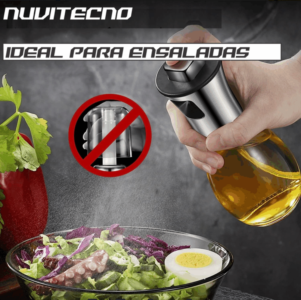 Botella Dispensador Atomizador Aceite Vinagre Spray Cocina