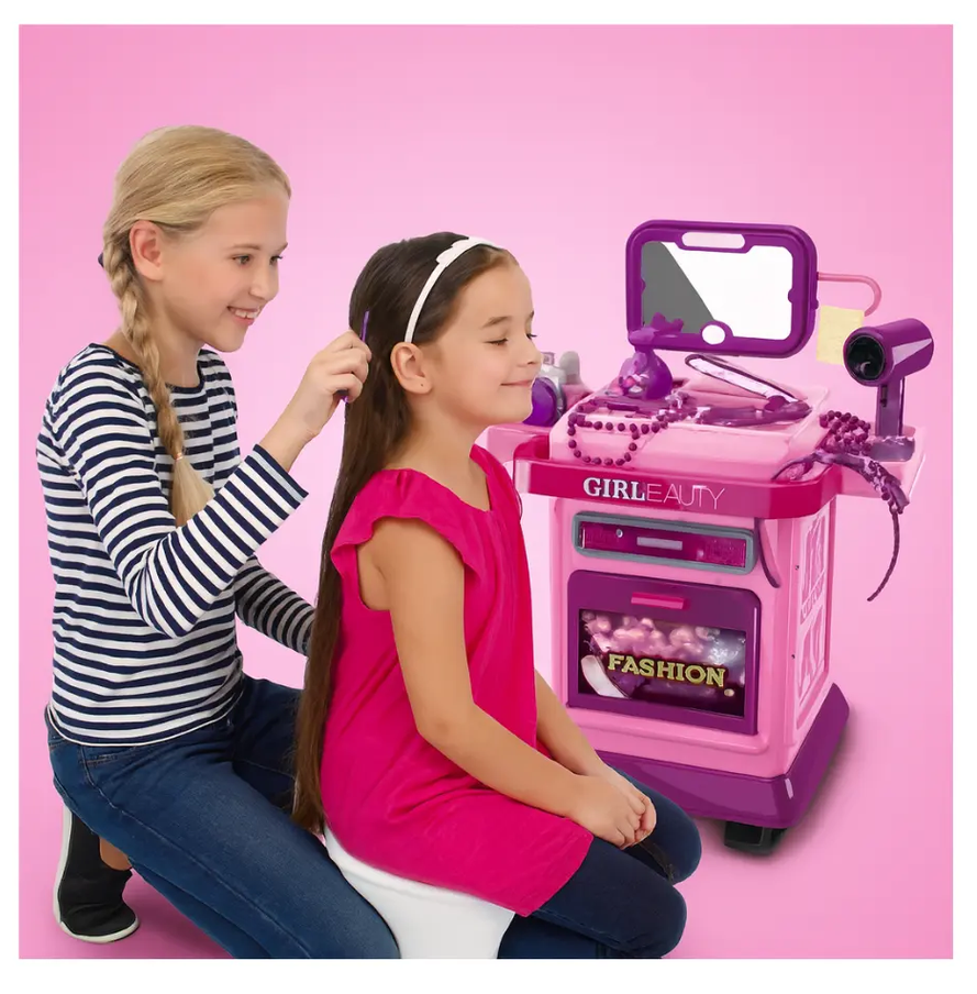 "Tocador Infantil 31 Piezas con Luces y Sonidos de Belleza	"