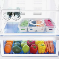 Caja Almacenar Alimentos Compartimientos Extraíbles Nevera