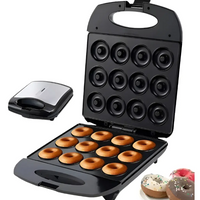 Maquina Mini Donas 12 Puestos Antiadherente Sokany Electrica