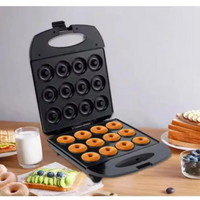 Maquina Mini Donas 12 Puestos Antiadherente Sokany Electrica