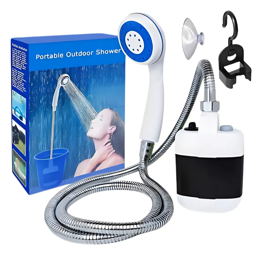 Regadera Portatil Recargable Emergencias Ducha Camping