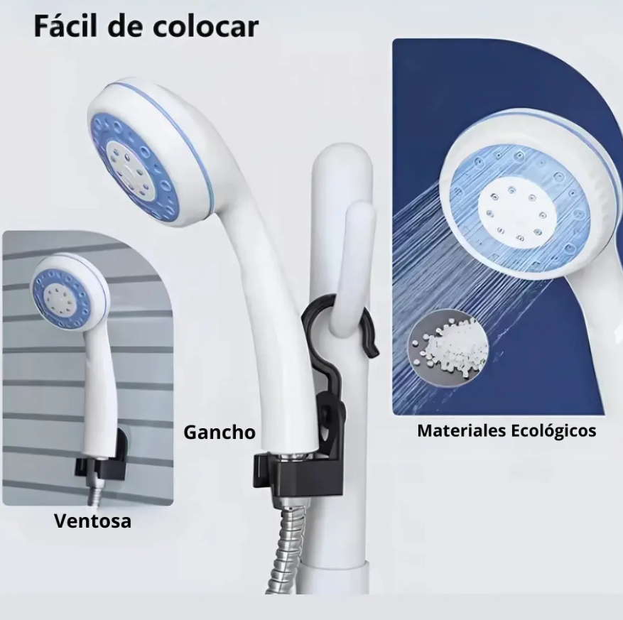 Regadera Portatil Recargable Emergencias Ducha Camping