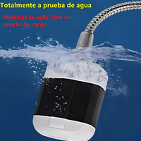 Regadera Portatil Recargable Emergencias Ducha Camping