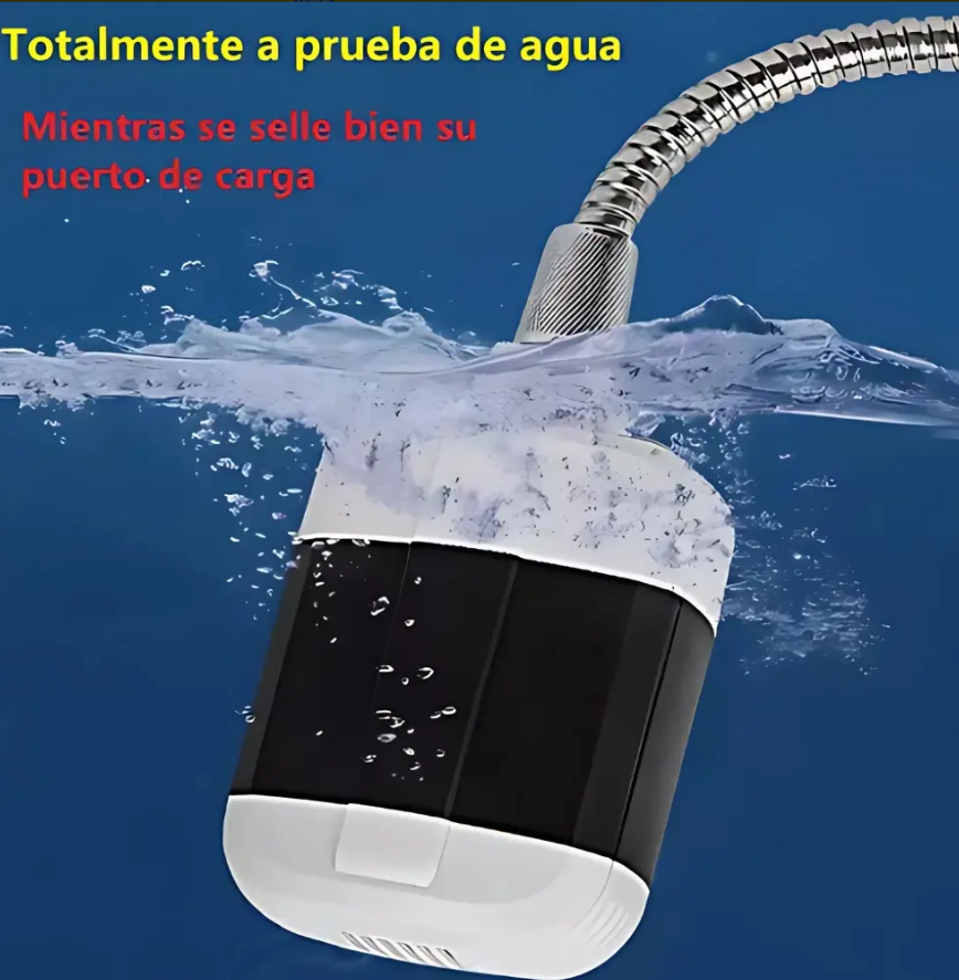 Regadera Portatil Recargable Emergencias Ducha Camping