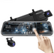 Espejo Retrovisor Con Camara Táctil Dual Full Hd Dvr 1080p