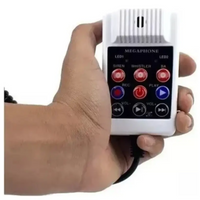 Megáfono Grabador Voz Recargable Mp3 Usb Bluetooth Sd Er66-b