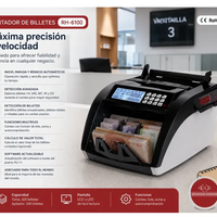 Contadora De Billetes Profesional Detector UV MG IR DD Automática