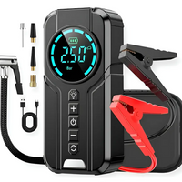 Iniciador De Bateria Con Compresor Linterna Y Power Bank