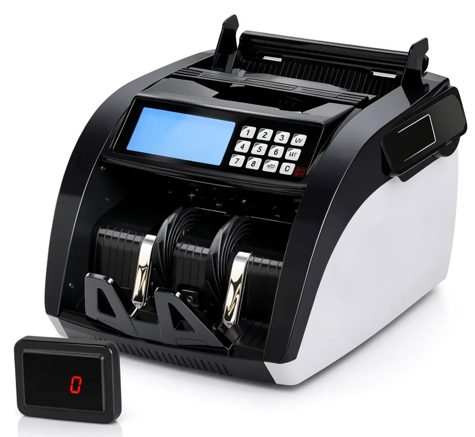 Contadora De Billetes Profesional Detector UV MG IR DD Automática