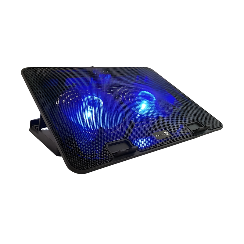Base Enfriadora Laptop 2 Ventiladores Silenciosos Led Usb