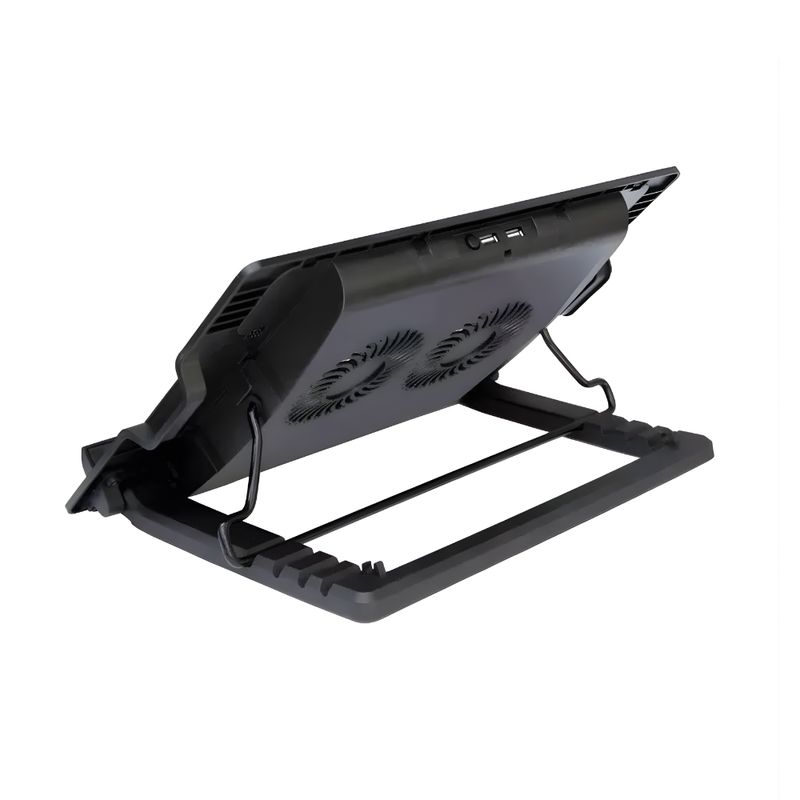 Base Enfriadora Laptop 2 Ventiladores Silenciosos Led Usb
