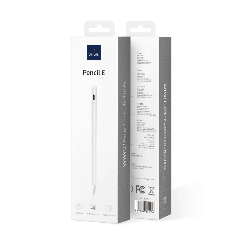 Lápiz Táctil Recargable Wiwu Pencil E Alta Precisión