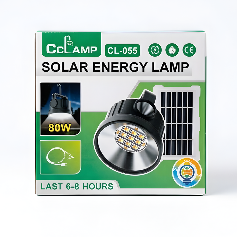 Lámpara Solar Cl055 Sensor Movimiento Exterior Led Ip65