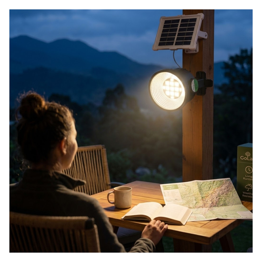 Lámpara Solar Cl055 Sensor Movimiento Exterior Led Ip65