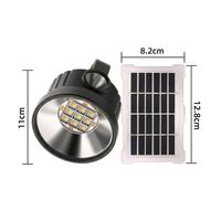 Lámpara Solar Cl055 Sensor Movimiento Exterior Led Ip65