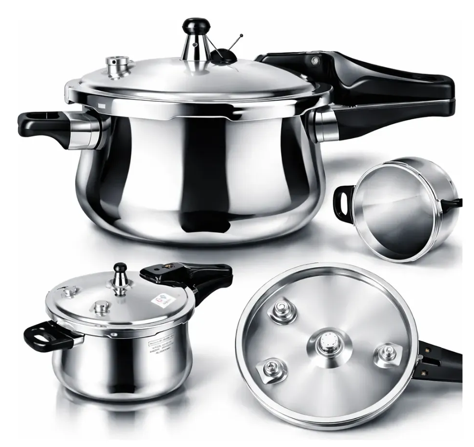 Olla A Presión Acero Quirúrgico 7 Litros Swisshome 24cm