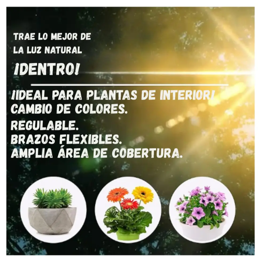 Lampara Led Para Plantas Matas De Cultivo En Interiores
