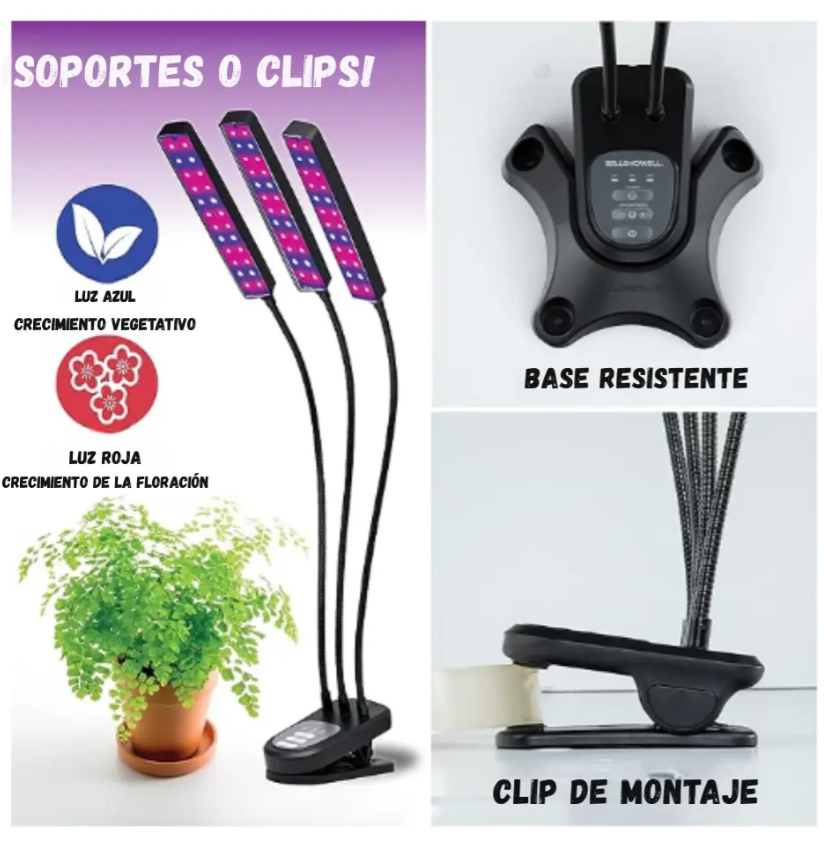 Lampara Led Para Plantas Matas De Cultivo En Interiores