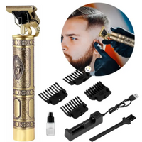 Maquina Patillera Recargable Trimmer Buda 4 Peines Ws-t99