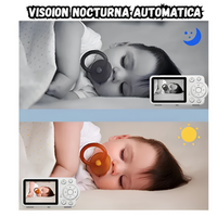Monitor para Bebés Nuvitecno C3 con Visión Nocturna y Audio Bidireccional