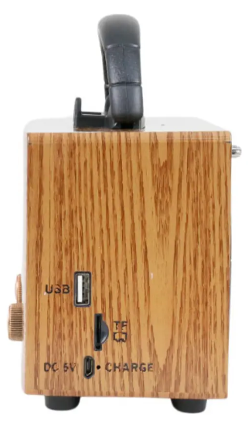 Radio Estilo Vintage Recargable Bluetooth Am/fm Usb Kft-2015