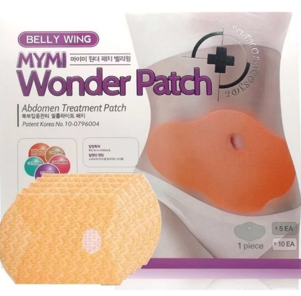 Parche Reductor de Abdomen Paquete x 5 unidades