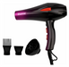 Secador De Pelo Bopai 4000w Bp5500 Más Difusores Color Negro