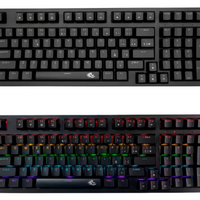 Teclado mecanico inalambrico gamer iluminacion rgb