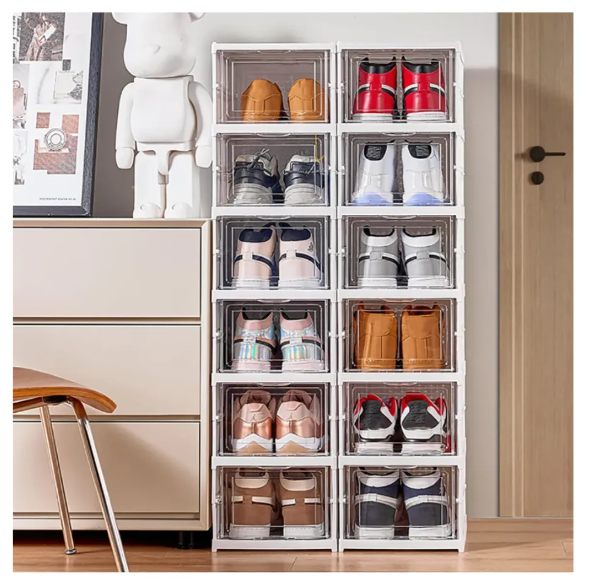 Zapatero Plegable 6 Niveles Organizador De Calzado